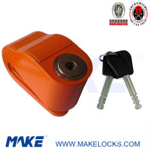 MK617-4 Colorful Shackle Vehicle Alarm Padlock